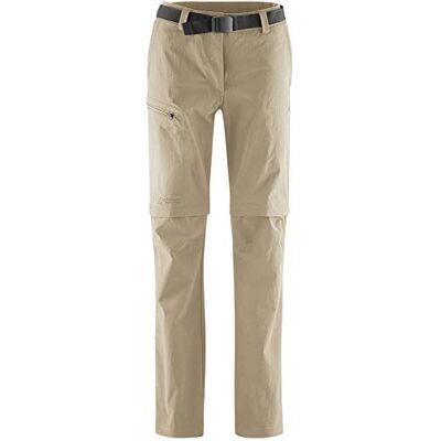 Maier Sports NATA, Damen Wanderhose, Wasserabweisende Outdoorhose Für Trekking und Hiking, Dryprotec für schnelles Trocknen, T-Zipp-off-Funktion, Perfekt für das ganze Jahr Maier Sports NATA, Damen Wanderhose, Wasserabweisende Outdoorhose Für Trekking und Hiking, Dryprotec für schnelles Trocknen, T-Zipp-off-Funktion, Perfekt für das ganze Jahr