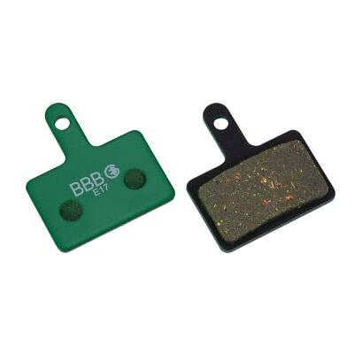 BBB Cycling brzdové destičky na jízdní kolo, Discstop High Performance pro jízdní kola / elektrická kola, BBS-53, 2 kusy, zelená, E-bike BBB Cycling brzdové destičky na jízdní kolo, Discstop High Performance pro jízdní kola / elektrická kola, BBS-53, 2 kusy, zelená, E-bike
