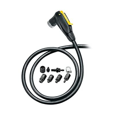 Topeak Hlava čerpadla s hadicí Smarthead Upgrade Kit z hliníku a plastu v černo-žluté barvě, rozměry: 5 cm x 2,9 cm x 106 cm, 15711050 Topeak Hlava čerpadla s hadicí Smarthead Upgrade Kit z hliníku a plastu v černo-žluté barvě, rozměry: 5 cm x 2,9 cm x 106 cm, 15711050