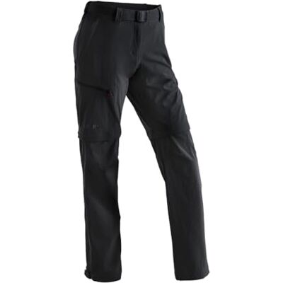 Maier Sports NATA, Damen Wanderhose, Wasserabweisende Outdoorhose Für Trekking und Hiking, Dryprotec für schnelles Trocknen, T-Zipp-off-Funktion, Perfekt für das ganze Jahr Maier Sports NATA, Damen Wanderhose, Wasserabweisende Outdoorhose Für Trekking und Hiking, Dryprotec für schnelles Trocknen, T-Zipp-off-Funktion, Perfekt für das ganze Jahr