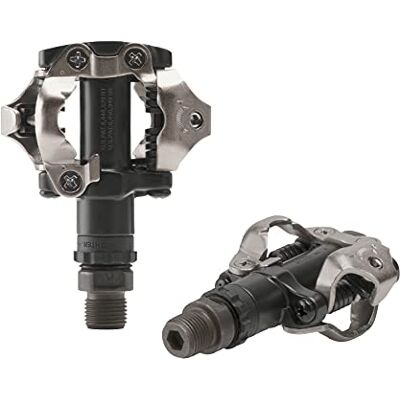 SHIMANO MTB-Pedale, PDM520L, M520, SPD, schwarz SHIMANO MTB-Pedale, PDM520L, M520, SPD, schwarz