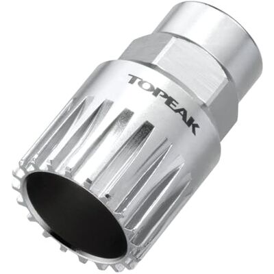 Topeak Innenlagerwerkzeug Cartridge Bottom Bracket Tool, Silver, One Size, TPS-SP18 Topeak Innenlagerwerkzeug Cartridge Bottom Bracket Tool, Silver, One Size, TPS-SP18