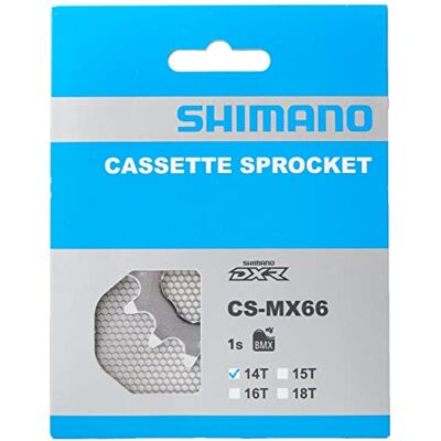 SHIMANO DXR DX kazeta s ozubeným věncem stříbrná, 16 zubů SHIMANO DXR DX kazeta s ozubeným věncem stříbrná, 16 zubů