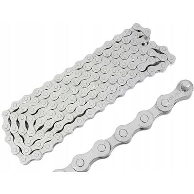 SHIMANO Řetěz na kolo, stříbrný, 114 článků, E-CNNX10C114S SHIMANO Řetěz na kolo, stříbrný, 114 článků, E-CNNX10C114S