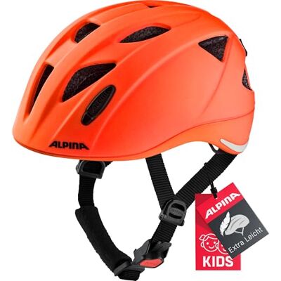 Alpina Ximo L.E. Lehká, bezpečná a nerozbitná cyklistická helma, s volitelným LED světlem, pro děti, červená, 47-51 cm Alpina Ximo L.E. Lehká, bezpečná a nerozbitná cyklistická helma, s volitelným LED světlem, pro děti, červená, 47-51 cm