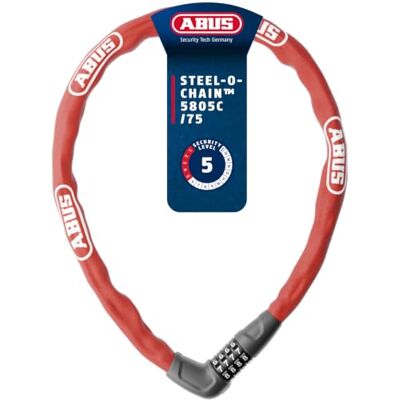 ABUS 5805C Steel-O-Chain řetězový zámek černý ABUS 5805C Steel-O-Chain řetězový zámek černý