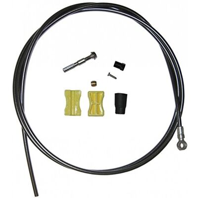 SHIMANO Brzdové vedení kotoučové brzdy černé 1700 mm SHIMANO Brzdové vedení kotoučové brzdy černé 1700 mm