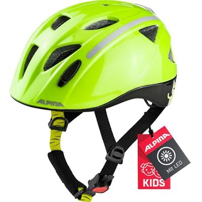 Alpina Ximo Flash Cyklistická přilba dětská, Žlutá, 49-54 Alpina Ximo Flash Cyklistická přilba dětská, Žlutá, 49-54