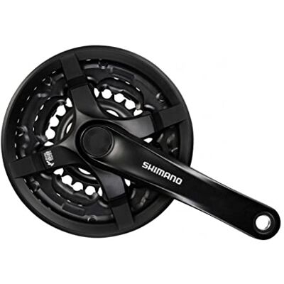 SHIMANO FC-TY501 čtyřhran 6/7/8násobná kliková souprava, černá, 170 mm SHIMANO FC-TY501 čtyřhran 6/7/8násobná kliková souprava, černá, 170 mm