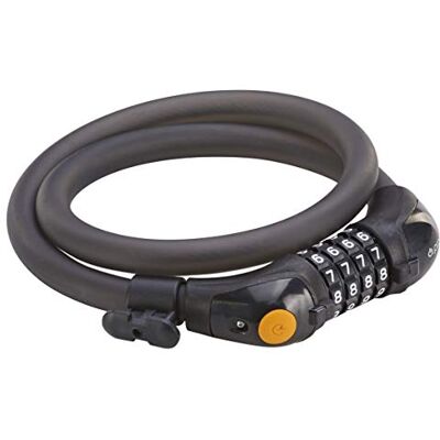 Prophete Zahlen-Kabelschloss 80 cm – 4-stellige Kombination mit LED-Beleuchtung, Frei kodierbar, Ø 15 mm, inkl. Halter für Rahmenrohrbefestigung – Sicherheit für Ihr Fahrrad Prophete Zahlen-Kabelschloss 80 cm – 4-stellige Kombination mit LED-Beleuchtung, Frei kodierbar, Ø 15 mm, inkl. Halter für Rahmenrohrbefestigung – Sicherheit für Ihr Fahrrad