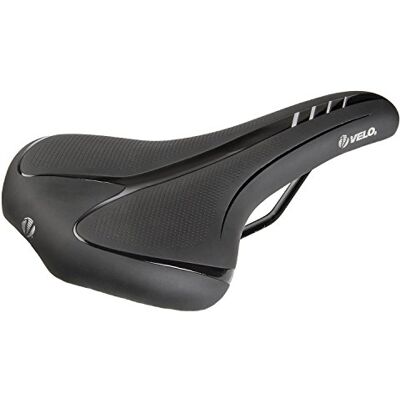 Velo Sedlo na kolo FIT Athlete BC, černé, XL, 12505231 Velo Sedlo na kolo FIT Athlete BC, černé, XL, 12505231