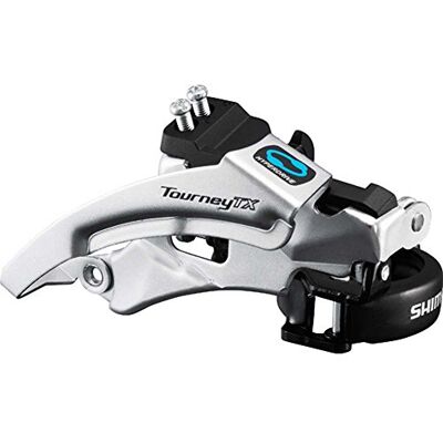 SHIMANO Přehazovačka Tourney TX 3násobná MTB/Trekking spona hluboká Duální Pull, FD-TX800 SHIMANO Přehazovačka Tourney TX 3násobná MTB/Trekking spona hluboká Duální Pull, FD-TX800