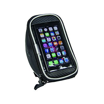 Fischer Brašna na řídítka pro smartphony s dotykovým displejem, vodotěsná, černá, 86275, jednotná velikost Fischer Brašna na řídítka pro smartphony s dotykovým displejem, vodotěsná, černá, 86275, jednotná velikost
