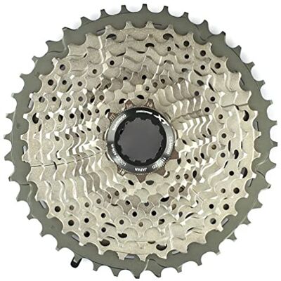 SHIMANO Kazeta na kolo 11 V.11/46 2017 Deocre XT, kazeta na ozubený věnec 2093085720, černá/stříbrná, jednotná velikost SHIMANO Kazeta na kolo 11 V.11/46 2017 Deocre XT, kazeta na ozubený věnec 2093085720, černá/stříbrná, jednotná velikost