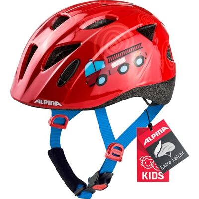 Alpina Chlapec, cyklistická helma, Firefighter Gloss, 47-51 cm Alpina Chlapec, cyklistická helma, Firefighter Gloss, 47-51 cm
