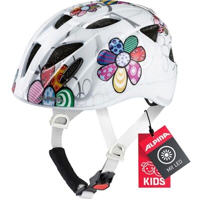 Alpina Ximo Flash Cyklistická přilba dětská, vícebarevné, 45-49 Alpina Ximo Flash Cyklistická přilba dětská, vícebarevné, 45-49