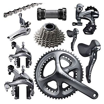 SHIMANO BR-5700 front pivot bolt assembly, pivot bolt 52.5 mm / pivot nut 32 mm SHIMANO BR-5700 front pivot bolt assembly, pivot bolt 52.5 mm / pivot nut 32 mm