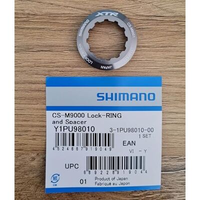 SHIMANO XTR, XT, SLX Deore Verschlussring Kettenblatt, Silver/Black, One Size SHIMANO XTR, XT, SLX Deore Verschlussring Kettenblatt, Silver/Black, One Size