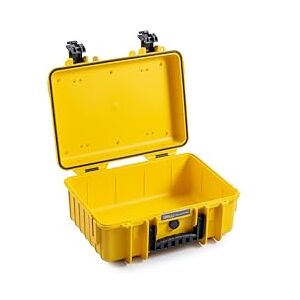 B&W Transportkoffer Outdoor 4000 (PP.166) Gelb – Leerkoffer – wasserdicht (IP67), staubdicht, schlagfest, extrem robust B&W Transportkoffer Outdoor 4000 (PP.166) Gelb – Leerkoffer – wasserdicht (IP67), staubdicht, schlagfest, extrem robust