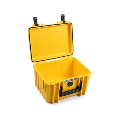 B&W Transportkoffer Outdoor 2000 (PP.66) Gelb – Leerkoffer – wasserdicht (IP67), staubdicht, schlagfest, extrem robust B&W Transportkoffer Outdoor 2000 (PP.66) Gelb – Leerkoffer – wasserdicht (IP67), staubdicht, schlagfest, extrem robust