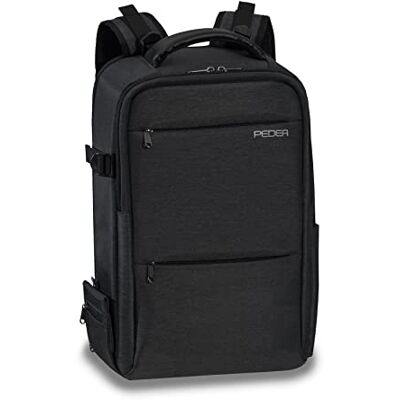 Pedea Taška na fotoaparát DSLR *Noble* Fotorucksack pro zrcadlovky s vodotěsnou ochranou proti dešti a variabilním vnitřním dělením, antracit Pedea Taška na fotoaparát DSLR *Noble* Fotorucksack pro zrcadlovky s vodotěsnou ochranou proti dešti a variabilním vnitřním dělením, antracit