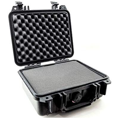 PELI 1200 kufrů pro profesionální fotoaparáty, IP67, vodotěsný, objem 4 l, s pěnovou vložkou (přizpůsobitelná), černý PELI 1200 kufrů pro profesionální fotoaparáty, IP67, vodotěsný, objem 4 l, s pěnovou vložkou (přizpůsobitelná), černý