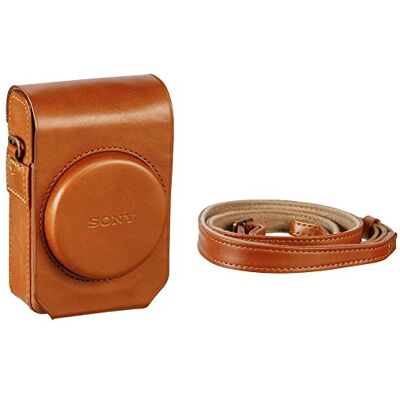 Sony LCSRXGT.SYH brašna na fotoaparát pro RX100I-IV/HX90/WX500 hnědá Sony LCSRXGT.SYH brašna na fotoaparát pro RX100I-IV/HX90/WX500 hnědá