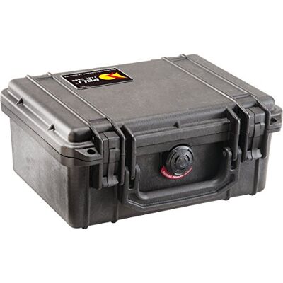 PELI Kufr 1150 pro optické a elektronické nástroje, IP67 vodotěsný a prachotěsný, objem 3 l, s pěnovou vložkou (nastavitelná), černý PELI Kufr 1150 pro optické a elektronické nástroje, IP67 vodotěsný a prachotěsný, objem 3 l, s pěnovou vložkou (nastavitelná), černý