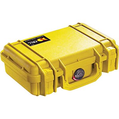PELI 1170 Ochranný vodotěsný kufr pro fotoaparáty DSLR, třída IP67, certifikace 3L objem, vyrobeno v USA, s pěnovou vložkou (přizpůsobitelná), žlutá, 1170-000-240E, 30 cm PELI 1170 Ochranný vodotěsný kufr pro fotoaparáty DSLR, třída IP67, certifikace 3L objem, vyrobeno v USA, s pěnovou vložkou (přizpůsobitelná), žlutá, 1170-000-240E, 30 cm