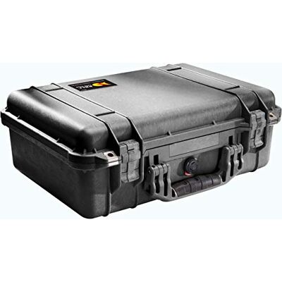 PELI Ochranné pouzdro na kameru 1500, IP67 vodotěsné a prachotěsné, objem 19 l, bez pěny, černý PELI Ochranné pouzdro na kameru 1500, IP67 vodotěsné a prachotěsné, objem 19 l, bez pěny, černý