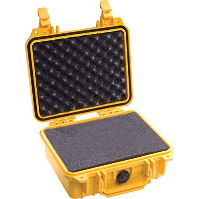 PELI 1200 ochranný kufr pro fotoaparáty DSLR, čočky a doplňky, certifikace IP67, objem 4 l, s pěnovou vložkou (přizpůsobitelná) žlutá PELI 1200 ochranný kufr pro fotoaparáty DSLR, čočky a doplňky, certifikace IP67, objem 4 l, s pěnovou vložkou (přizpůsobitelná) žlutá