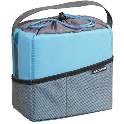 Cullmann 98610 Medium Shock Schutztasche für CSC- und DSLR-Ausrüstung – Cyan/Grau Cullmann 98610 Medium Shock Schutztasche für CSC- und DSLR-Ausrüstung – Cyan/Grau