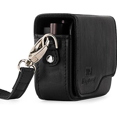 MegaGear MG1263 Leica C Typ 112 Leder Kameratasche mit Trageriemen Schwarz MegaGear MG1263 Leica C Typ 112 Leder Kameratasche mit Trageriemen Schwarz