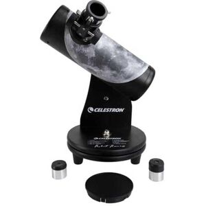 Celestron 22016 Firstscope Robert Reeves Signature Edition 76mm Tabletop Dobsonian Telescope, Includes 20 mm a 4 mm Eyepieces, f/3. 95 Focal Ratio Black Celestron 22016 Firstscope Robert Reeves Signature Edition 76mm Tabletop Dobsonian Telescope, Includes 20 mm a 4 mm Eyepieces, f/3. 95 Focal Ratio Black