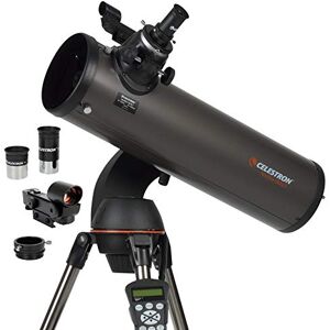 Celestron 31145 NexStar 130SLT Portable Computerised Newtonian Reflector Telescope, Grey Celestron 31145 NexStar 130SLT Portable Computerised Newtonian Reflector Telescope, Grey