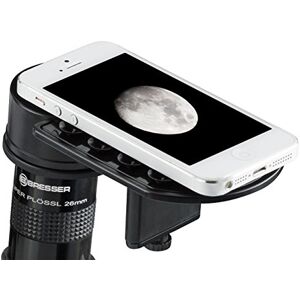 Bresser Deluxe adaptér pro chytrý telefon pro dalekohledy a mikroskopy s velkým rozsahem nastavení průměru okuláru a flexibilním nastavením výšky jemným pohonem, černý Bresser Deluxe adaptér pro chytrý telefon pro dalekohledy a mikroskopy s velkým rozsahem nastavení průměru okuláru a flexibilním nastavením výšky jemným pohonem, černý