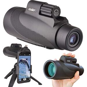 Gosky 12 x 50 vysoce výkonný hranolový držák smartphonu a ruční stativ, vodotěsný, odolný proti zamlžování, nárazuvzdorný, pro turistiku, lov, lezení, pozorování ptáků, divoká zvířata a krajiny Gosky 12 x 50 vysoce výkonný hranolový držák smartphonu a ruční stativ, vodotěsný, odolný proti zamlžování, nárazuvzdorný, pro turistiku, lov, lezení, pozorování ptáků, divoká zvířata a krajiny