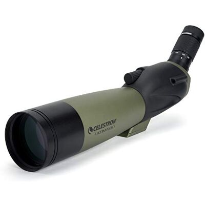 Celestron 52250 Ultima 80 mm Angled Refractor Spotting Scope Telescope, zelená Celestron 52250 Ultima 80 mm Angled Refractor Spotting Scope Telescope, zelená