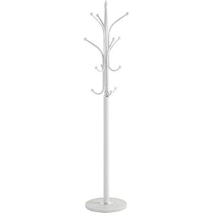 HAKU Stojan na šaty chrom, bílý, mramor, kov stojan na plášť rozměry: V 177 x Ø 40 cm, styl: moderní HAKU Stojan na šaty chrom, bílý, mramor, kov stojan na plášť rozměry: V 177 x Ø 40 cm, styl: moderní