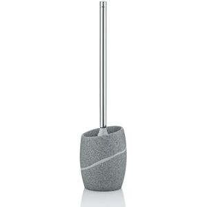 Kela WC souprava Talus, průměr 11 cm, polyresin, šedá, vzhled přírodního kamene, 20258 Kela WC souprava Talus, průměr 11 cm, polyresin, šedá, vzhled přírodního kamene, 20258