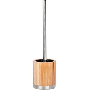 Axentia WC souprava bambus z ušlechtilé oceli, v hnědé barvě, rozměry: 9,50 x 9,50 x 27 cm, 282334 Axentia WC souprava bambus z ušlechtilé oceli, v hnědé barvě, rozměry: 9,50 x 9,50 x 27 cm, 282334