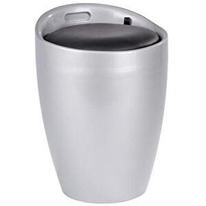 Wenko Stolička 20630100 Candy Black – koupelnová stolička, s odnímatelným pytlem na prádlo (100% polyester), plast – ABS, 36 × 50,5 × 36 cm, černá Wenko Stolička 20630100 Candy Black – koupelnová stolička, s odnímatelným pytlem na prádlo (100% polyester), plast – ABS, 36 × 50,5 × 36 cm, černá