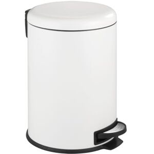 Wenko Šlapací koš Leman Easy Close bílý 20 l kosmetický kbelík, odpadkový koš s automatickým sklápěním Objem: 20 l, ocel, 30,5 x 44 x 37,5 cm, bílý, 44 x 37,5 x 30,5 cm Wenko Šlapací koš Leman Easy Close bílý 20 l kosmetický kbelík, odpadkový koš s automatickým sklápěním Objem: 20 l, ocel, 30,5 x 44 x 37,5 cm, bílý, 44 x 37,5 x 30,5 cm