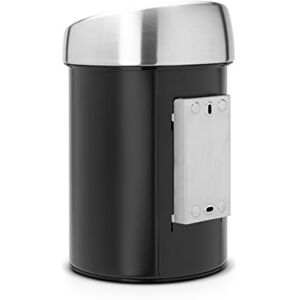 Brabantia Touch Bin 3 l s plastovou vložkou/matná černá Brabantia Touch Bin 3 l s plastovou vložkou/matná černá