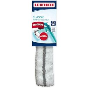 Leifheit Originální náhradní podložka pro stěrač oken Classic Telescope č. 55238, potah z mikrovlákna pro odolné znečištění, čisté okno, čistič oken, stahovák Leifheit Originální náhradní podložka pro stěrač oken Classic Telescope č. 55238, potah z mikrovlákna pro odolné znečištění, čisté okno, čistič oken, stahovák