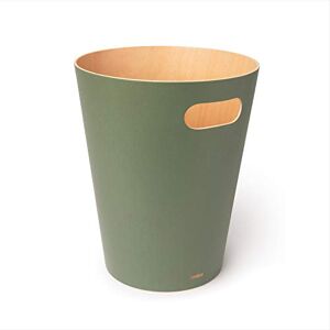 Umbra Woodrow odpadkový koš – dvoubarevný dřevěný koš na papír do kanceláře, koupelny, obývacího pokoje apod., objem 7,5 l, přírodní/espresso Umbra Woodrow odpadkový koš – dvoubarevný dřevěný koš na papír do kanceláře, koupelny, obývacího pokoje apod., objem 7,5 l, přírodní/espresso