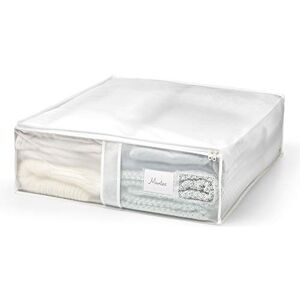 Rayen Úložná taška na oblečení a přikrývky zip prodyšná a skládací 55 x 65 x 20 cm průsvitná Rayen Úložná taška na oblečení a přikrývky zip prodyšná a skládací 55 x 65 x 20 cm průsvitná