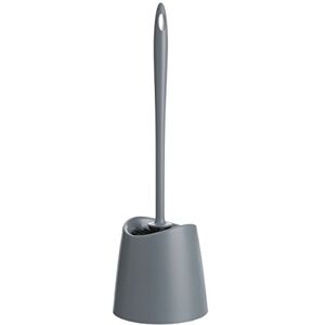 TATAY Záchodová štětka Robustní materiál Moderní design Pevná hlava kartáčku s dlouhou životností pro hygienu barevné WC kartáče pro každou koupelnu 12 x 12 x 38 cm – šedá TATAY Záchodová štětka Robustní materiál Moderní design Pevná hlava kartáčku s dlouhou životností pro hygienu barevné WC kartáče pro každou koupelnu 12 x 12 x 38 cm – šedá