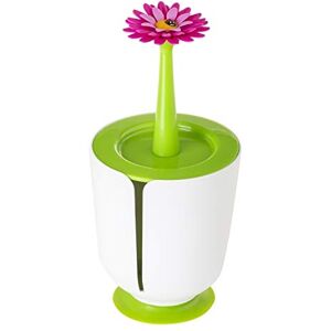 VIGAR Flower Power Toilettenpapierhalter aus Polypropylen, Weiß, 14x14x28.5 cm VIGAR Flower Power Toilettenpapierhalter aus Polypropylen, Weiß, 14x14x28.5 cm