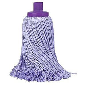 Rayen Mery Professionelle Mikrofaser Mop, Die Originale, Extra großer Kopf, 100% Mikrofaser, super saugfähig, für große Flächen, universelle Schraubverbindung, Lila Rayen Mery Professionelle Mikrofaser Mop, Die Originale, Extra großer Kopf, 100% Mikrofaser, super saugfähig, für große Flächen, universelle Schraubverbindung, Lila
